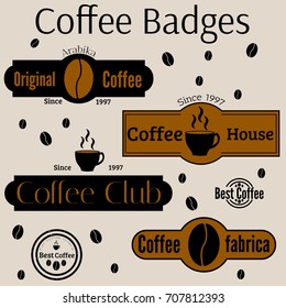 Coffee badges