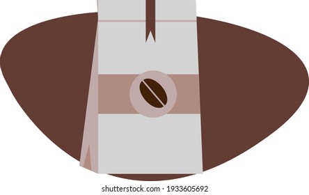 paquete de iconos de granos de bolso de café