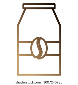 coffee bag product icon