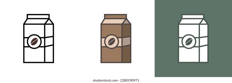 The coffee bags icon represents the importance of proper coffee storage to maintain the freshness and flavor of your coffee beans