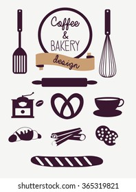 Coffee and bakery set