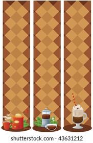 coffee banners set