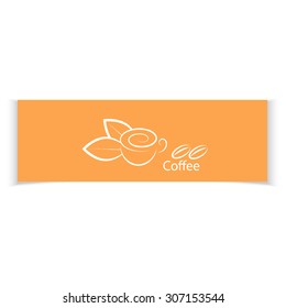 Coffee banners for your design.