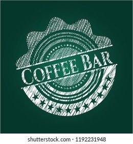 Coffee Bar chalk emblem