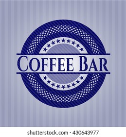 Coffee Bar with jean texture