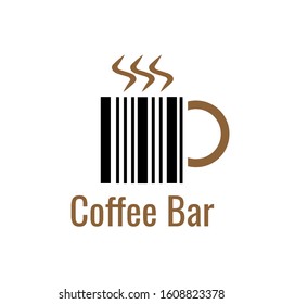 coffee bar logo. store identity