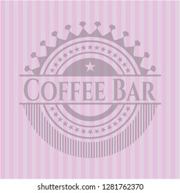 Coffee Bar pink emblem