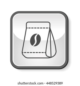 coffee bean bag icon