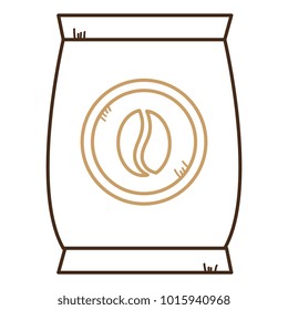 coffee bean bag product icon