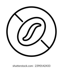 coffee bean caffeine free	 Icon