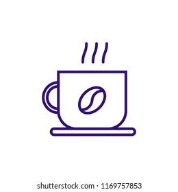 Coffee bean cup