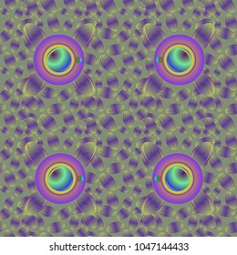 Coffee bean and cup seamless pattern background. Coffees seeds texture.