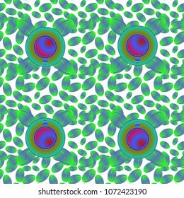 Coffee bean and cup seamless pattern background. Coffees seeds texture.