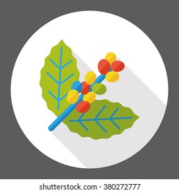 coffee bean flat icon