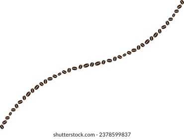 Coffbohnenbildmaterial