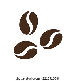 coffee bean graphics Drawing coffee beans background and coffee logo
