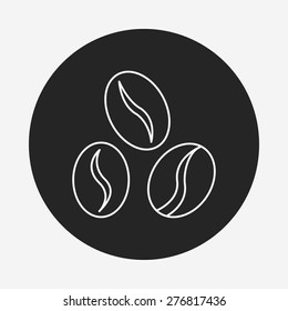 coffee bean icon