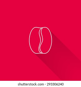 Coffee bean icon