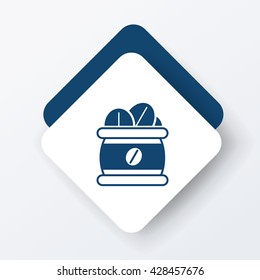 coffee bean icon