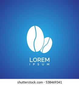 coffee bean icon. icon design
