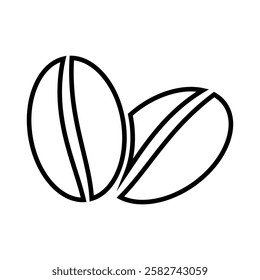 coffee bean icon design vector templates