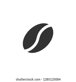 Coffee bean icon graphic design template vector isolated