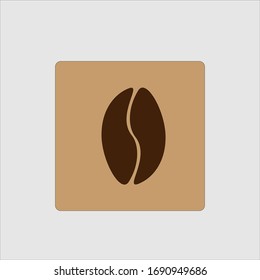 Icono de judía de café, símbolo de judía de café vector