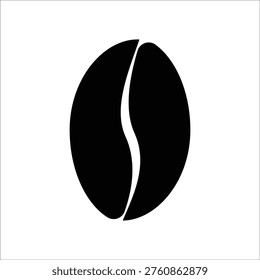 coffee bean icon, taken from selected coffee beans, for the best coffee drinks