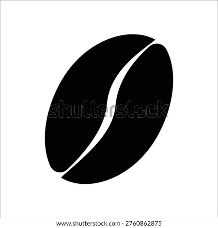 coffee bean icon, taken from selected coffee beans, for the best coffee drinks