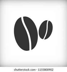 Coffee bean icon - Vector 