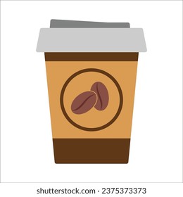coffee bean icon vector design template