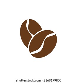 coffee bean icon vector illustration template