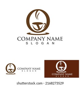 coffee bean icon vector illustration template