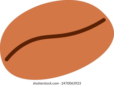 Kaffeebohnen-Symbol Vektorillustration