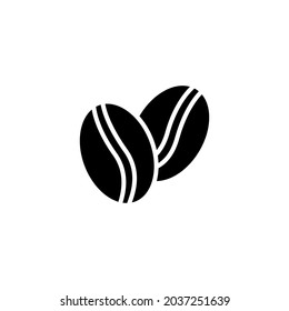 coffee bean icon vector for your design element