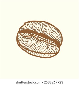 Coffee Bean Illustration design Vector