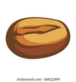 coffee bean isolated