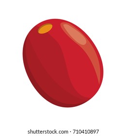 Coffee bean isolated
