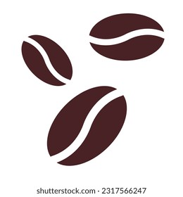 coffee bean item coffee design illustration