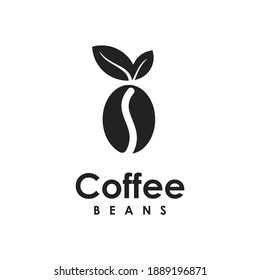Diseño del logotipo de la hoja de café