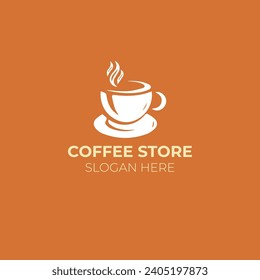 Logo de la letra del café | Formato EPS | Editable