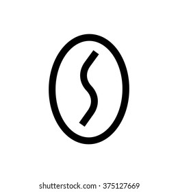 Coffee bean line icon. Pixel perfect fully editable vector icon suitable for websites, info graphics and print media.