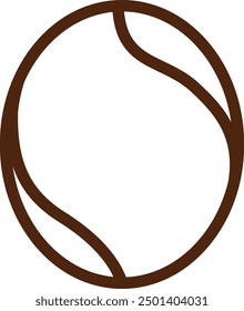 Coffee Bean Logo icon vector