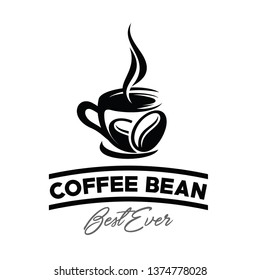 Coffee Bean Logo Inspiration Vector