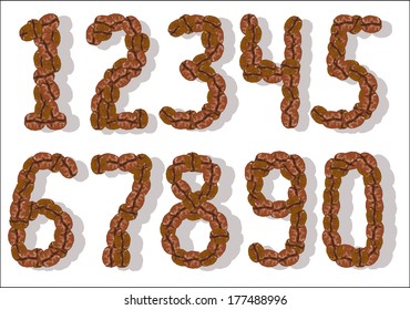 coffee bean numbers 