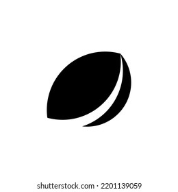 Coffee Bean Pictogram Logo Simplified Minimalism For Cafe, Food, Beverages, Restaurant, And Goods Supplier Company, Simple Logo For Start-up Company And Small Business