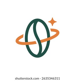 Coffee Bean Planet Logo Design