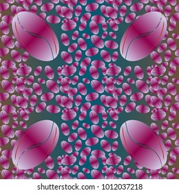 Coffee bean seamless pattern background. Coffees seeds.