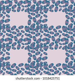Coffee bean seamless pattern background. Coffees seeds.