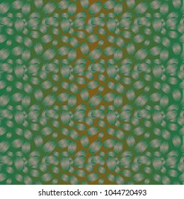 Coffee bean seamless pattern background. Coffees seeds.